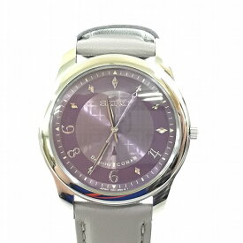 【中古】hi◇159 名探偵コナン×セイコー 灰原哀モデル オフィシャル腕時計 展示用アクリルスタンド付き 腕時計