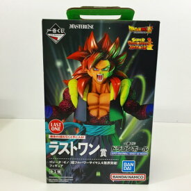 【中古】 一番くじ ドラゴンボール SUPER DRAGONBALL HEROES 4th MISSION ラストワン賞 ゴジータ:ゼノ 超フルパワーサイヤ人4限界突破 フィギュア hi◇65