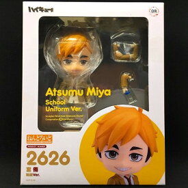 【新品】 hi◇65 ねんどろいど 2626 宮侑 制服Ver. ハイキュー!! プラスチック製 塗装済み 可動フィギュア オランジュ・ルージュ ORANGE ROUGE