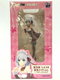 【中古/未開封】 wa◇66 探偵はもう、死んでいる。 原作版 シエスタ 猫耳メイドver. 1/7スケール フィギュア KADOKAWA 【R-13568】