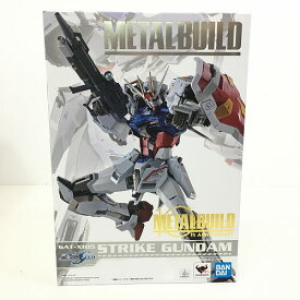 【中古】 ストライクガンダム METAL BUILD 10th Ver. 機動戦士ガンダムSEED BANDAI 魂ウェブ バンダイ hi◇69