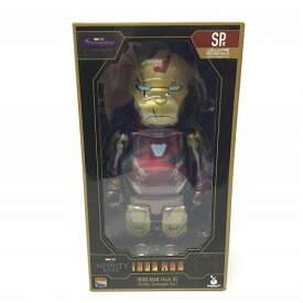 【中古】 hi◇70　MARVEL INFINITY SAGA IRON MAN ／Happyくじ 「BE@RBRICK」 SP賞 BE@RBRICK 400% IRON MAN Mark 85[Battle Damaged Ver.]