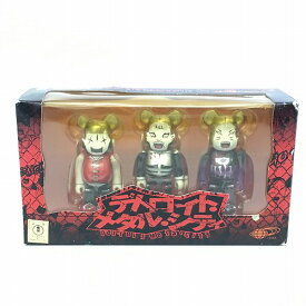 【中古/未開封】 hi◇70 BE＠RBRICK デトロイト・メタル・シティ BEAMS ver. 3体セット ベアブリック フィギュア DMC ビームス クラウザー ジャギ カミュ メディコム・トイ MEDICOM TOY