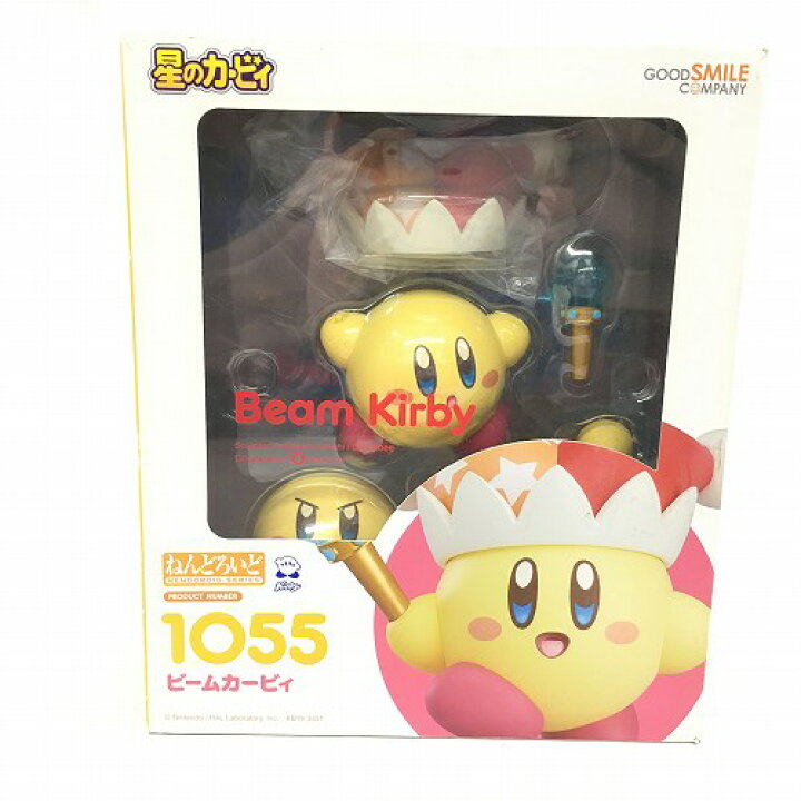 楽天市場】【中古】 hi◇70 ねんどろいど 1055 ビームカービィ 星の 
