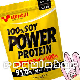 【Kentai】100％SOY パワープロテイン プレーンタイプ 1.2kg （送料無料）【ケンタイ・健康体力研究所】