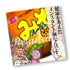 【ツイデガイ／健食系インスタントラーメン】健康フーズ みそらーめん 1食 100g