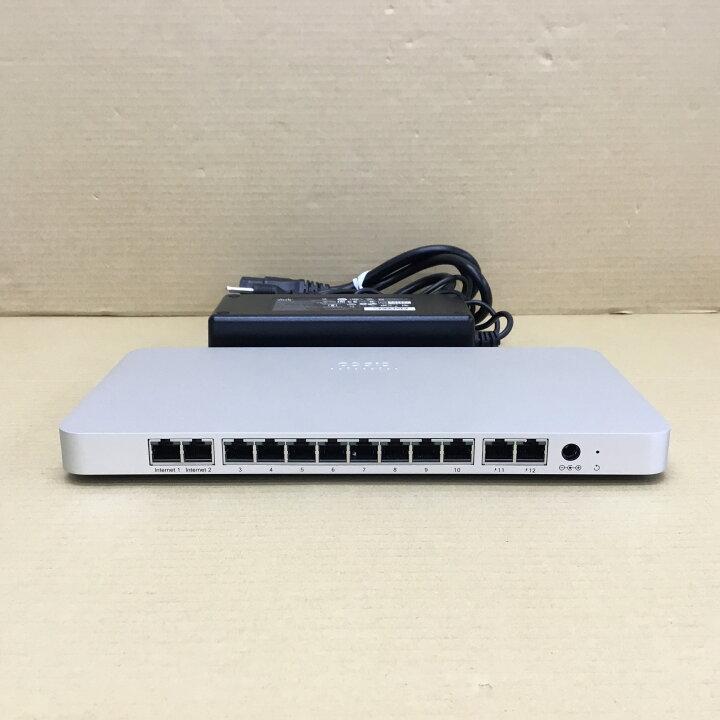 未使用】Cisco Meraki MX68 ファイヤーウォール