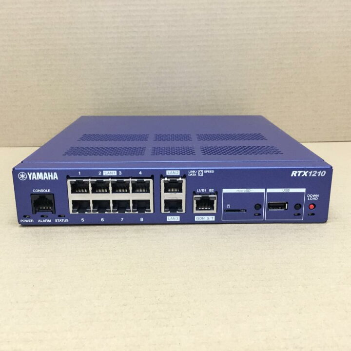 楽天市場】【中古】ヤマハ YAMAHA RTX1210 ルーター 通電確認済み 送料  