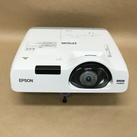 【中古】 ランプ使用160時間 エプソン ビジネスプロジェクター EB-535W 3400ルーメン 無線(アダプター欠品) HDMI D-SUB リモコン 送料 無料 14時までの ご注文 即日発送