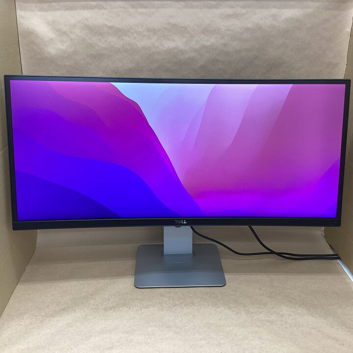 楽天市場】【中古】 DELL 34インチ 曲面ウルトラワイドモニター Dell 