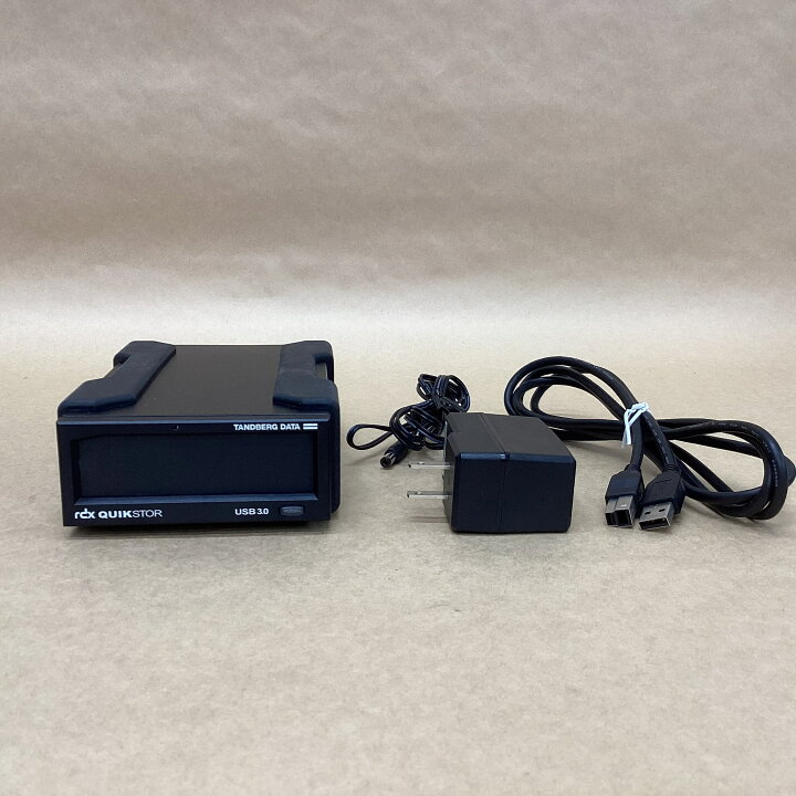 楽天市場】【中古】 TANDBERGDATA Tandberg RDX QuikStor 外付けUSB3.0 