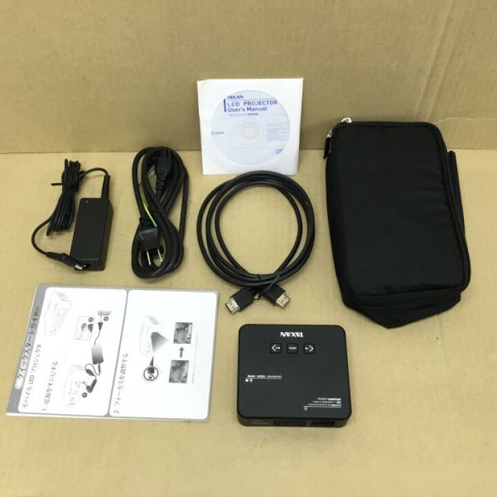 楽天市場】【中古】TAXAN 超小型LEDプロジェクター KG-PL032W 300 