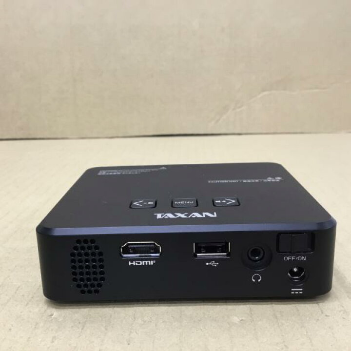 楽天市場】【中古】TAXAN 超小型LEDプロジェクター KG-PL032W 300 