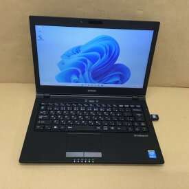 【中古】エプソン ノートパソコン NA511E CI7(4510U)-2GHZ 8GB SSD512GB 13.3インチ WIN11P 無線 カメラ BLUETOOTH 送料 無料　14時までの ご注文 即日発送