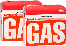 Iwatani イワタニ カセットガス 液化ブタン オレンジ CB-250-OR 【3本組 × 2点セット】（計6本）