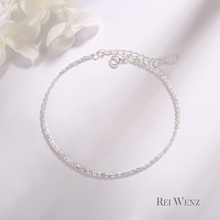 楽天市場】【全品高品質Silver925】ブレスレット スター チェーン 