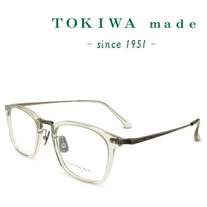 TOKIWA made トキワ メイド T-1956 C-AG-2 アンティークゴールド シャンパン メガネ フレーム 度付きメガネ 伊達メガネ メンズ レディース 日本製 本格眼鏡
