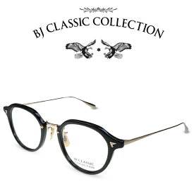 BJ CLASSIC COLLECTION COMBI COM-573NT C-1-1 ブラック ゴールド BJクラシックコレクション 度付きメガネ 伊達メガネ メンズ レディース 本格眼鏡