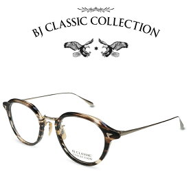 BJ CLASSIC COLLECTION COMBI COM-573NT C-30-1 クロササ ゴールド BJクラシックコレクション 度付きメガネ 伊達メガネ メンズ レディース 本格眼鏡