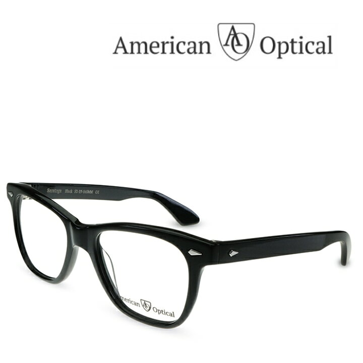 楽天市場】American Optical Saratoga Black アメリカンオプティカル  