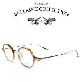 BJ CLASSIC COLLECTION COMBI COM-553NT C-16-1 ダークデミ ゴールド BJクラシックコレクション 度付きメガネ 伊達メガネ メンズ レディース 本格眼鏡 （お取り寄せ）