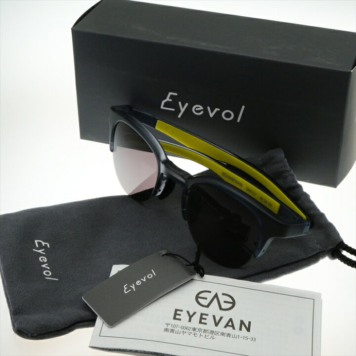 楽天市場】Eyevol アイヴォル SCHARFMAN 46 MNV-LY-DK.GRY サングラス 