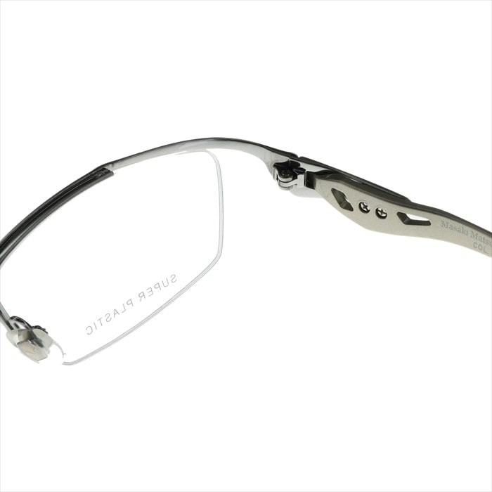 マサキマツシマ Masaki Matsushima MFS-134 C-1 ヘアラインシルバー/シャンパンパール 度付きメガネ 伊達メガネ メンズ  日本製 眼鏡 メガネ フレーム | メガネ＆サングラス REI-GLASSES