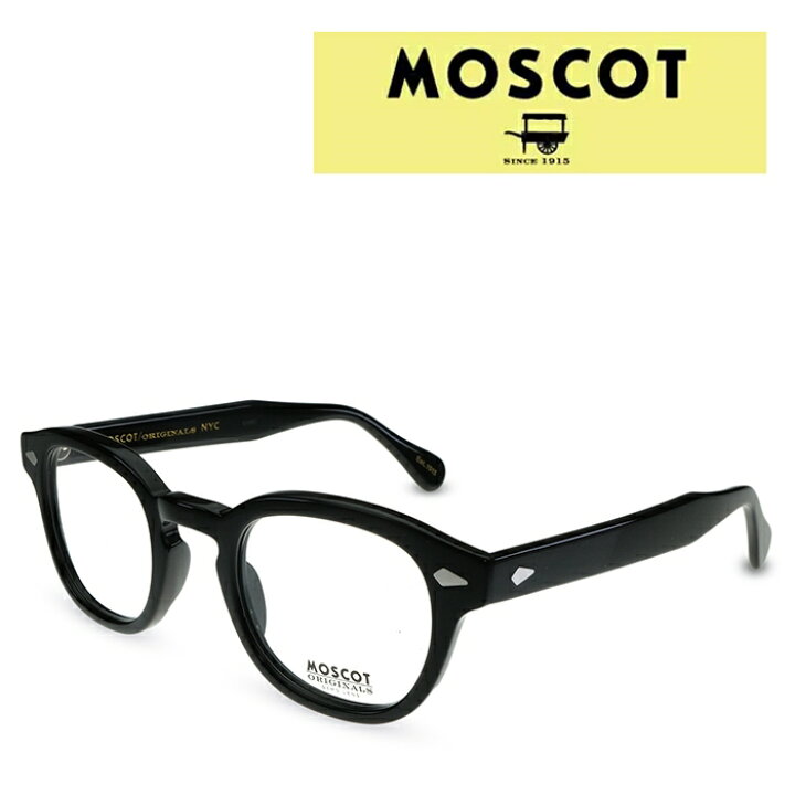 楽天市場】MOSCOT LEMTOSH BLACK 49サイズ Black モスコット  