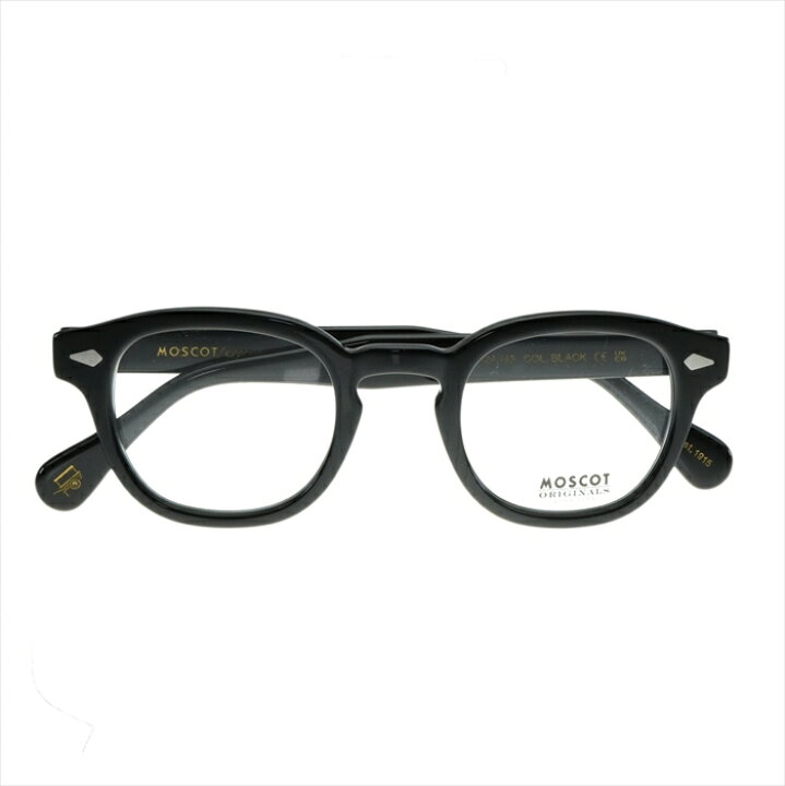 楽天市場】MOSCOT LEMTOSH BLACK 49サイズ Black モスコット  