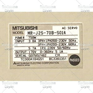 �y�V�i���K�i���������ō��zMITSUBISHI �O�H�d�@ MR-J2S-70B-S014 ��6�����ۏ�