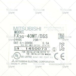 �y�V�i���K�i���������ō��zMITSUBISHI�O�H�d�@ FX3G-40MT/DSS �y6�����ۏ؁z