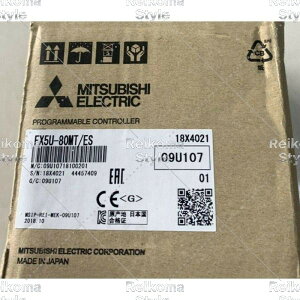 �y�V�i���K�i���������ō��zMITSUBISHI�O�H�d�@ FX5U-80MT/ES�@�V�[�P���T�[�y6�����ۏ؁z