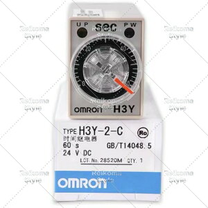 �y�V�i���K�i���������ō��zOMRON �I������ H3Y-2-C 60S DC24V �\���b�h�X�e�[�g�E�^�C�} �� 6�����ۏ�