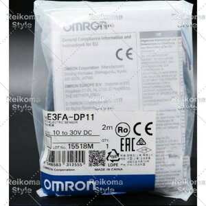 �y�V�i���K�i���������ō��zOMRON E3FA-DP11 Photoelectric Switch E3FADP11 10-30VDC 2M �y6�����ۏ؁z