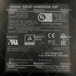 �y�V�i���K�i���������ō��zOMRON �I������ S8VK-X48024A-EIP 24VDC 20A �p �X�C�b�`�d���y6�����ۏ؁z