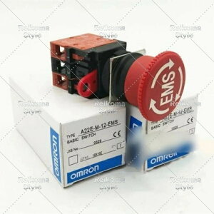 �y�V�i���K�i���������ō��zOMRON �I������ A22E-M-12-EMS �p�}��~�X�C�b�`�t��EMS�\���y6�����ۏ؁z