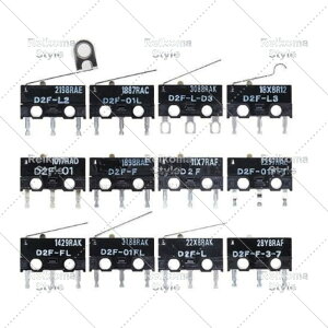 �y�V�i���K�i���������ō��zOMRON 10����Z�b�g �I������ �}�C�N���X�C�b�` D2F-01FL3 �y6�����ۏ؁z