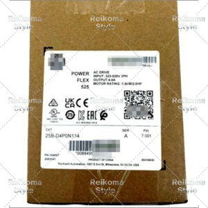 �y�V�i���K�i���������ō��z25B-D4P0N114 POWERFLEX 525 AC DRIVE 1.5KW 2HP�t�@�N�g���[�V�[�����ꂽ�V�K �y6�����ۏ؁z