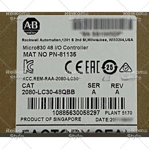 �y�V�i���K�i���������ō��zAllen Bradley 2080-LC30-48QBB�t�@�N�g���[���]��48I/O�R���g���[���[ �y6�����ۏ؁z