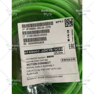 �y�V�i���K�i���������ō��z~ 6FX8002-2DC1T1CF0�G���R�[�_�[�P�[�u��25m �y6�����ۏ؁z