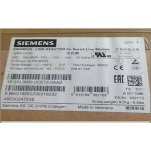 �y�V�i���K�i���������ō��z�V���� 6SL3000-0CE15-0AA0 DROSSEL-LINE ���A�N�^�[ 6SL3 000-0CE15-0AA0 �y6�����ۏ؁z