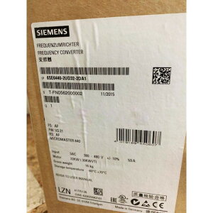 �y�V�i���K�i���������ō��z��SIEMENS �V�[�����X �C���o�[�^ 6SE6440-2UD32-2DA1 MM440 480V 22KW ���y6�����ۏ؁z