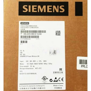 �y�V�i���K�i���������ō��zSIEMENS �V�[�����X �C���o�[�^ 6SL3224-0BE37-5UA0 PM240 480V 75kW/90kW ���y6�����ۏ؁z
