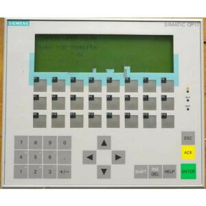 �y�V�i���K�i���������ō��zSIEMENS �V�[�����X OP17/DP12 6AV3617-1JC30-0AX1 �^�b�`�p�l���\���큚�y6�����ۏ؁z