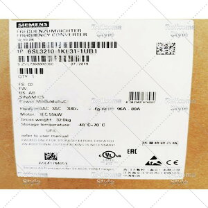 �y�V�i���K�i���������ō��zSIEMENS �V�[�����X �C���o�[�^ 6SL3210-1KE31-1UB1 G120C 480V 55KW ���y6�����ۏ؁z