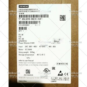 �y�V�i���K�i���������ō��zSIEMENS �V�[�����X �C���o�[�^ 6SL3210-1KE31-1UF1 G120C 480V 55KW ���y6�����ۏ؁z