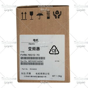 �y�V�i���K�i���������ō��zFVR0.75S1S-7C 0.75kW 1P 220V 50Hz/60Hz�C���o�[�^�[ �y6�����ۏ؁z