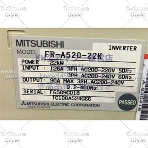 �y�V�i���K�i���������ō��zMITSUBISHI/�O�H �d�@ FR-A520-22K�y6�����ۏ؁z
