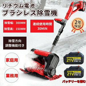 除雪機 電動充電式 コードレス 雪かき スコップ 家庭用 除雪幅30cm 3.0AH 21V バッテリー 除雪器具 電動除雪スコップ ショベル 雪かきスコップ 小型除雪機 除雪用品 便 軽量 シャベル
