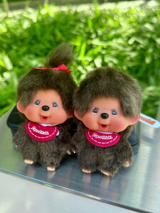 �����`�b�` ��ł� SS�T�C�Y �L�[�`�F�[�� �j�̎q�����̎q�y�A�Z�b�g ���킢�� ���� �J���C�C kawaii monchichi